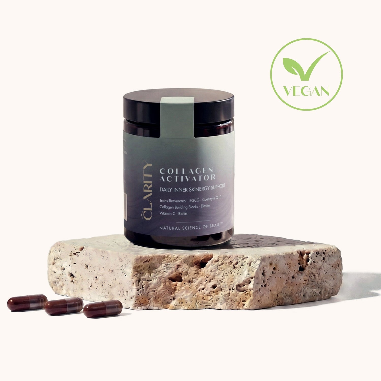 CLARITY Collagen Skin Activator – serum kolagenowe do twarzy, opakowanie