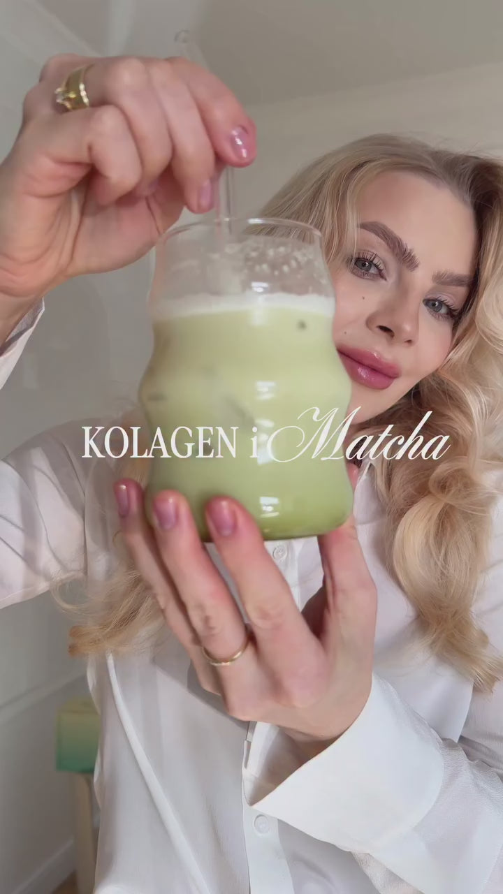 Matcha Collagen saszetki | Energia i wsparcie skóry, włosów oraz stawów